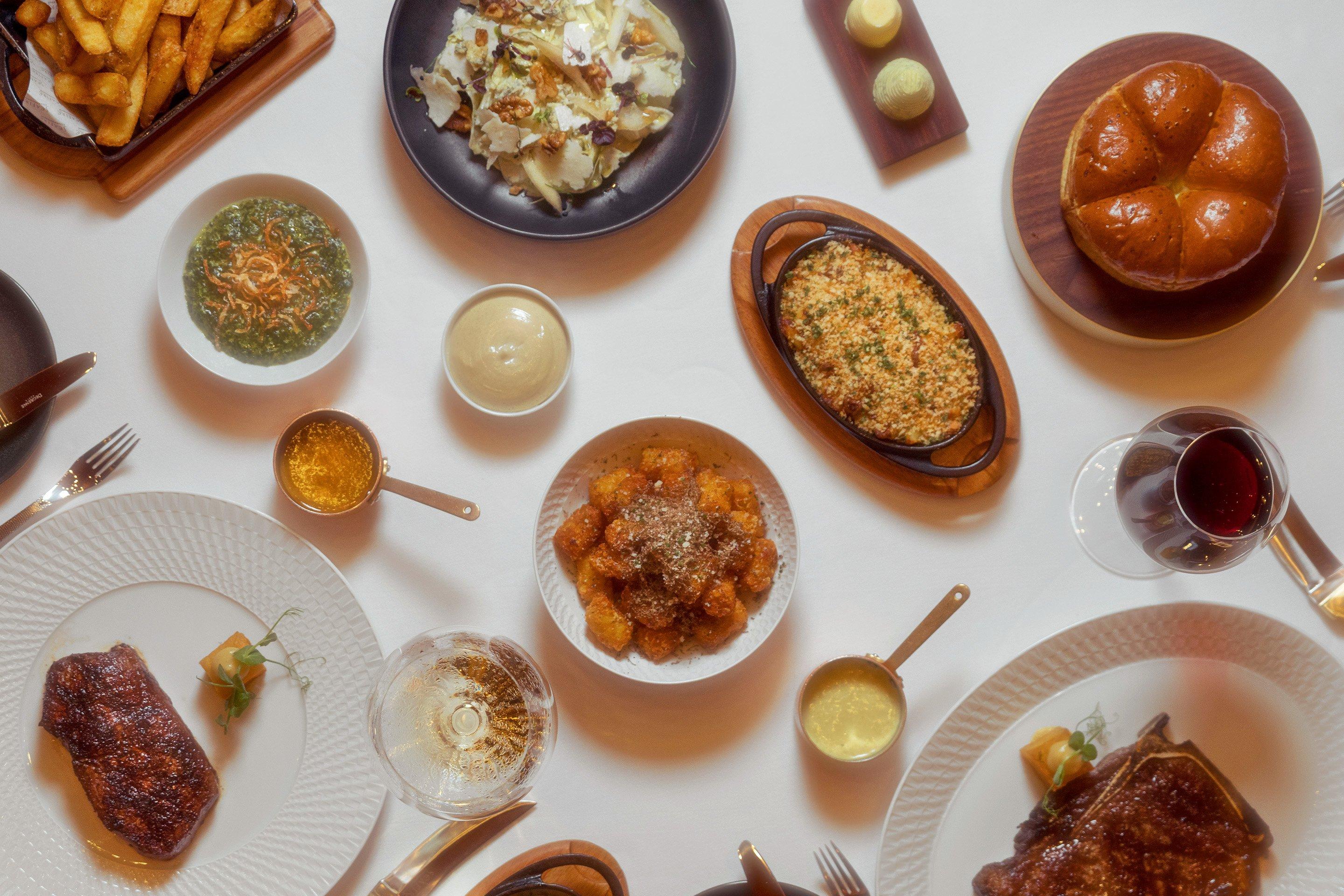 Dining Food Spread at Atlantis Dubai
